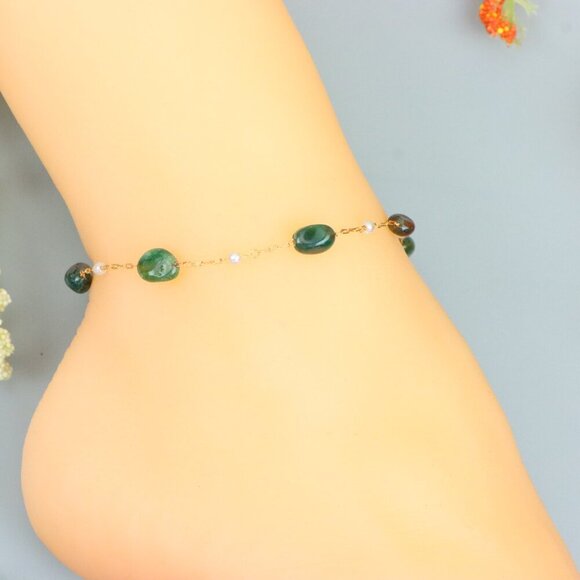Handmade Anklet – A Stylish Choice for Women, Thoughtful Gift Idea, EVCH1241 - Picture 4 of 10